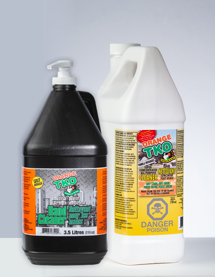 3.8L TKO and 3.5L Hand Cleaner